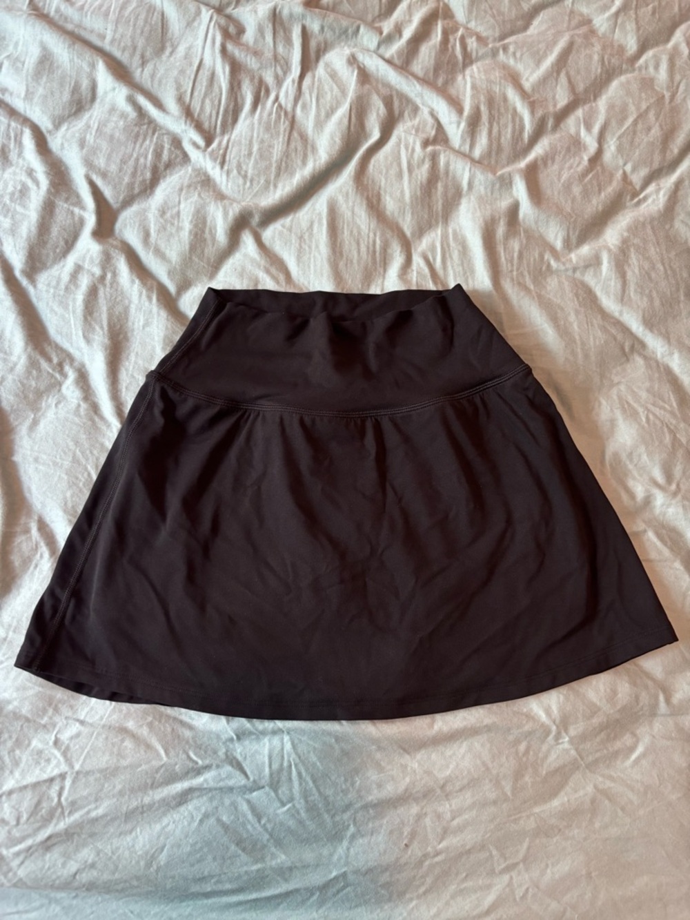 CRZ YOGA Black Tennis Skirt
